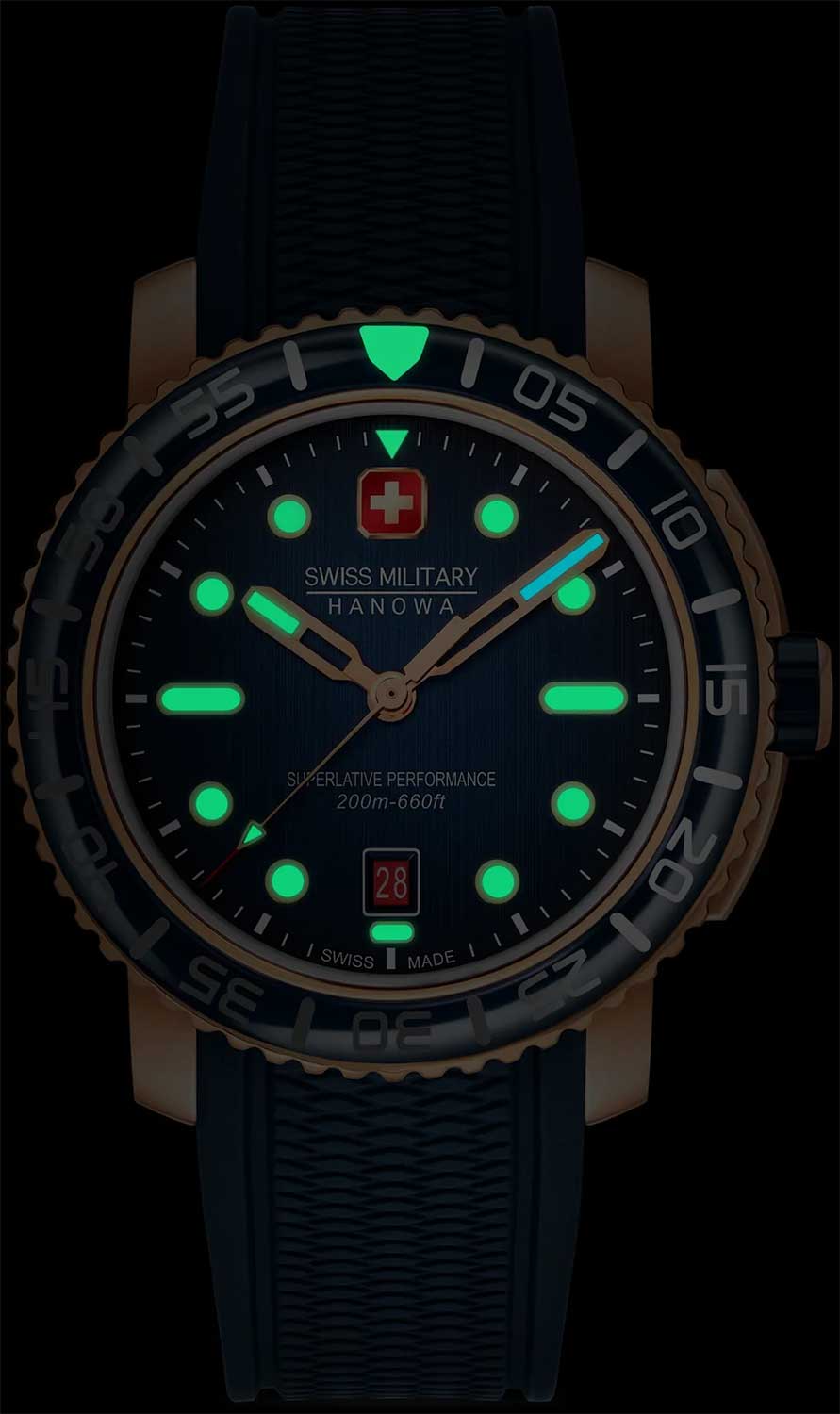 Swiss Military Hanowa Black Marlin SMWGN0001720 — фотография 3